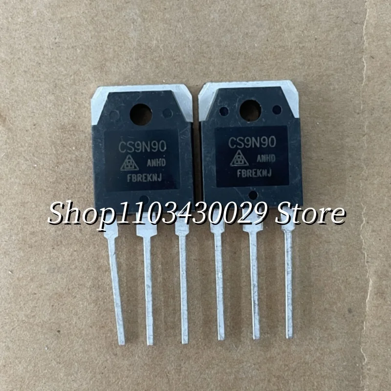 10Pcs New and Original CS9N90ANHD CS9N90 TO-3P 9A 900V Silicon N-Channel Power MOSFET