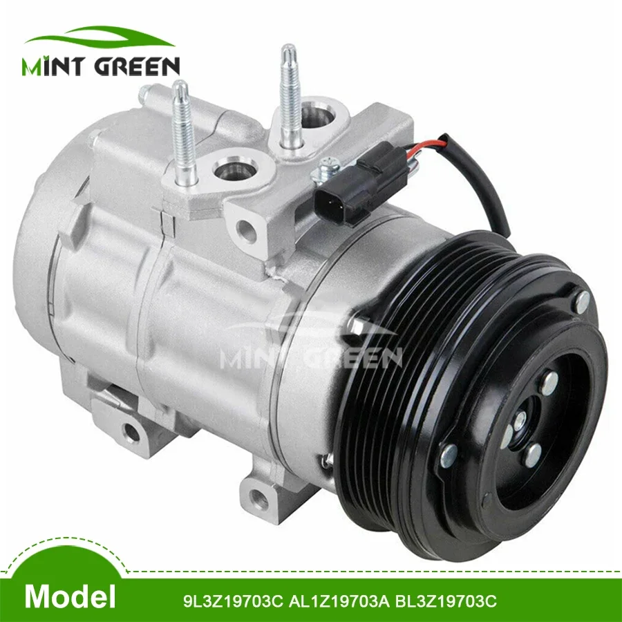 Air Conditioning Compressor For Ford Expedition F-150 Navigato 07-14 7C3Z19703AA 9L1Z19703A 8L3Z19703C 9L3Z19703C AL1Z19703A