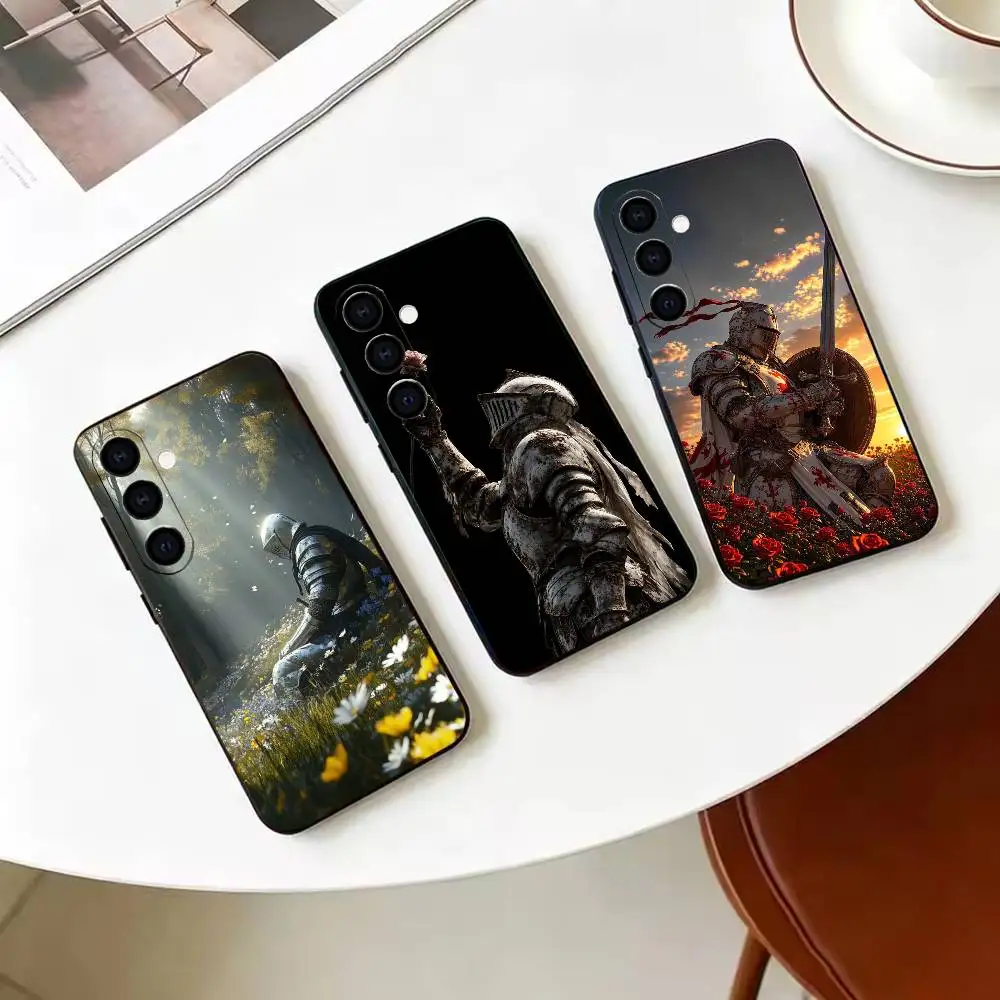 knights Case  Phone Case For Samsung Galaxy A73,A72,A71,A70,A53,A52,A51,Others Soft Black Cover