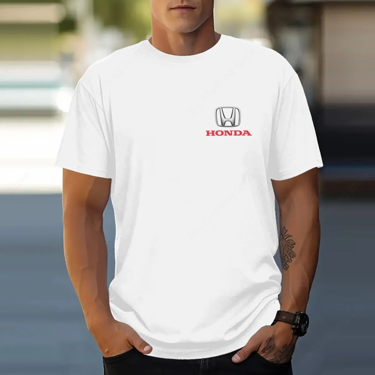 Car Emblem T-shirts men women casual t-shirts unisex streetwear H-HondaS-S