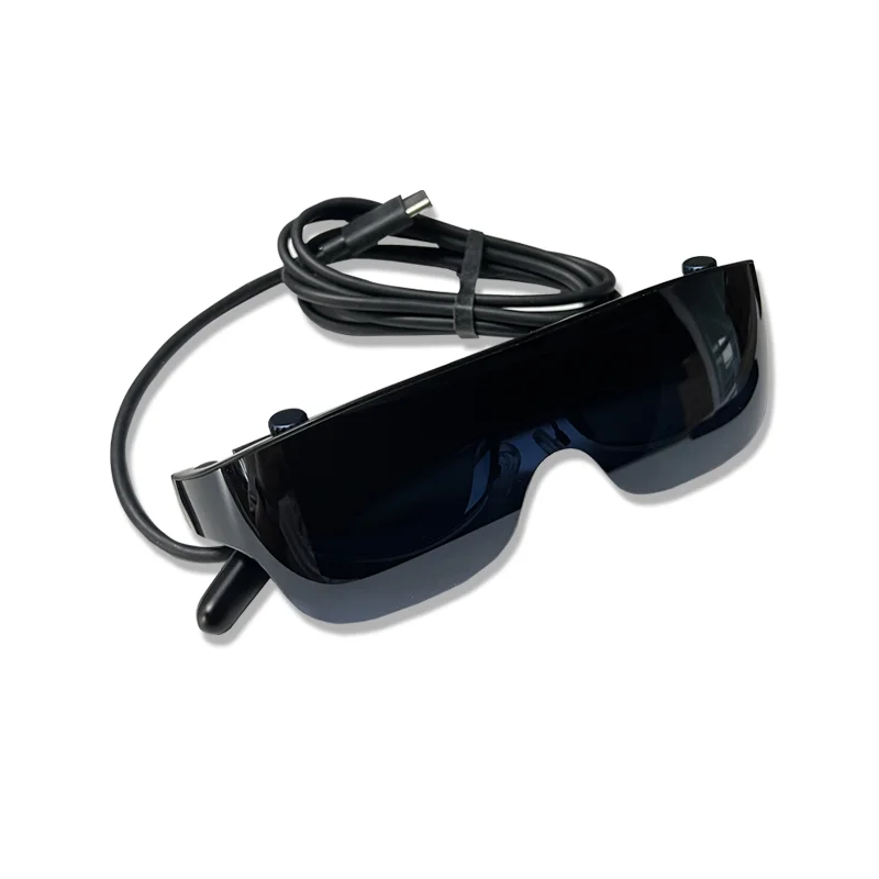 

2024 hot-selling smart glasses augmented reality ar plug-and-play 120-inch virtual giant screen visual wide-angle ar glass