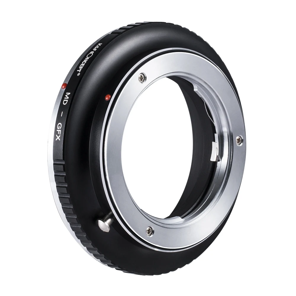 K&F Concept MD to GFX Lens Adapter for MINOLTA MD MC SR Mount Lens to Fuji GFX Medium Format Camera 50R 50S 50SII 100 100S