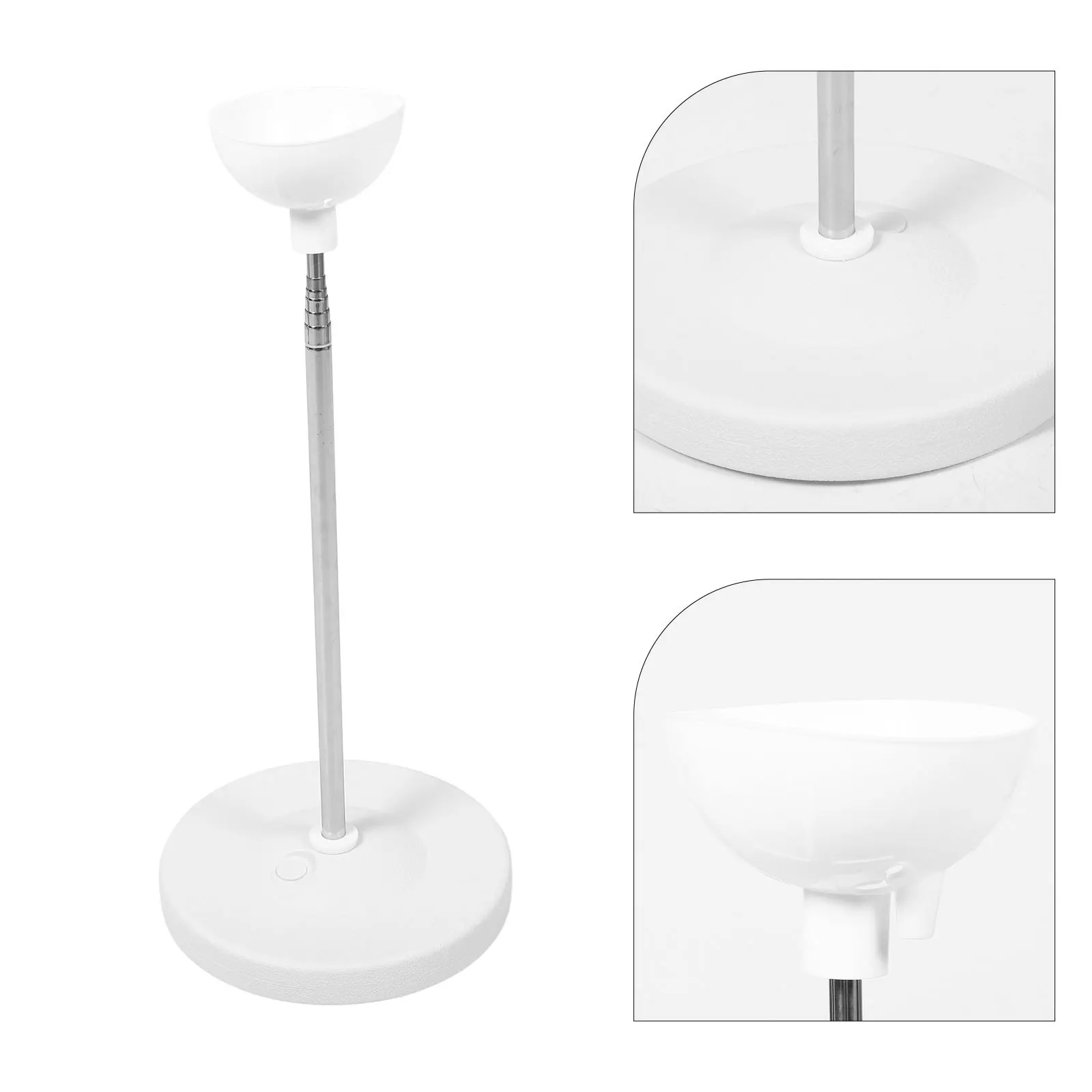 

2Sets Height Adjustable Balloon Stand Kit for Floor Or Table Stable Base Balloon Centerpiece Stand for Birthday Wedding