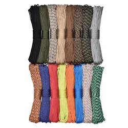 9-core Paracord 550 Nylon Tent Rope 31M Clothesline Multipurpose Outdoor Camping DIY manual rope