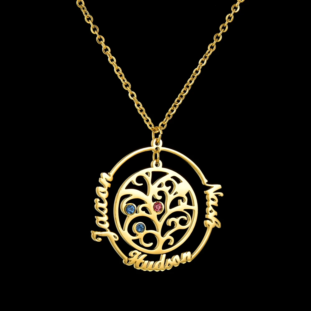 

Ожерелье с круглой подвеской из нержавеющей стали