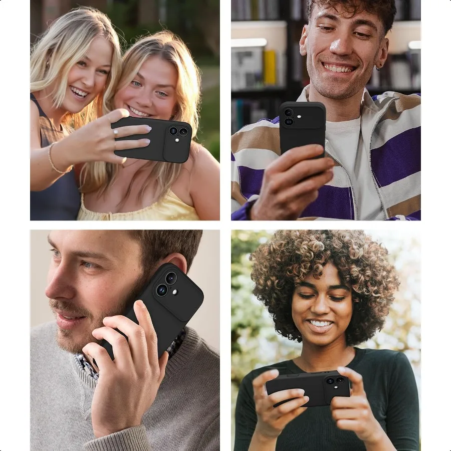 Magnetic for iPhone 17 CaseCompatible with Magsafe Classic Liquid Silicone Mobile Phone Case Integrated Camera Control Button A