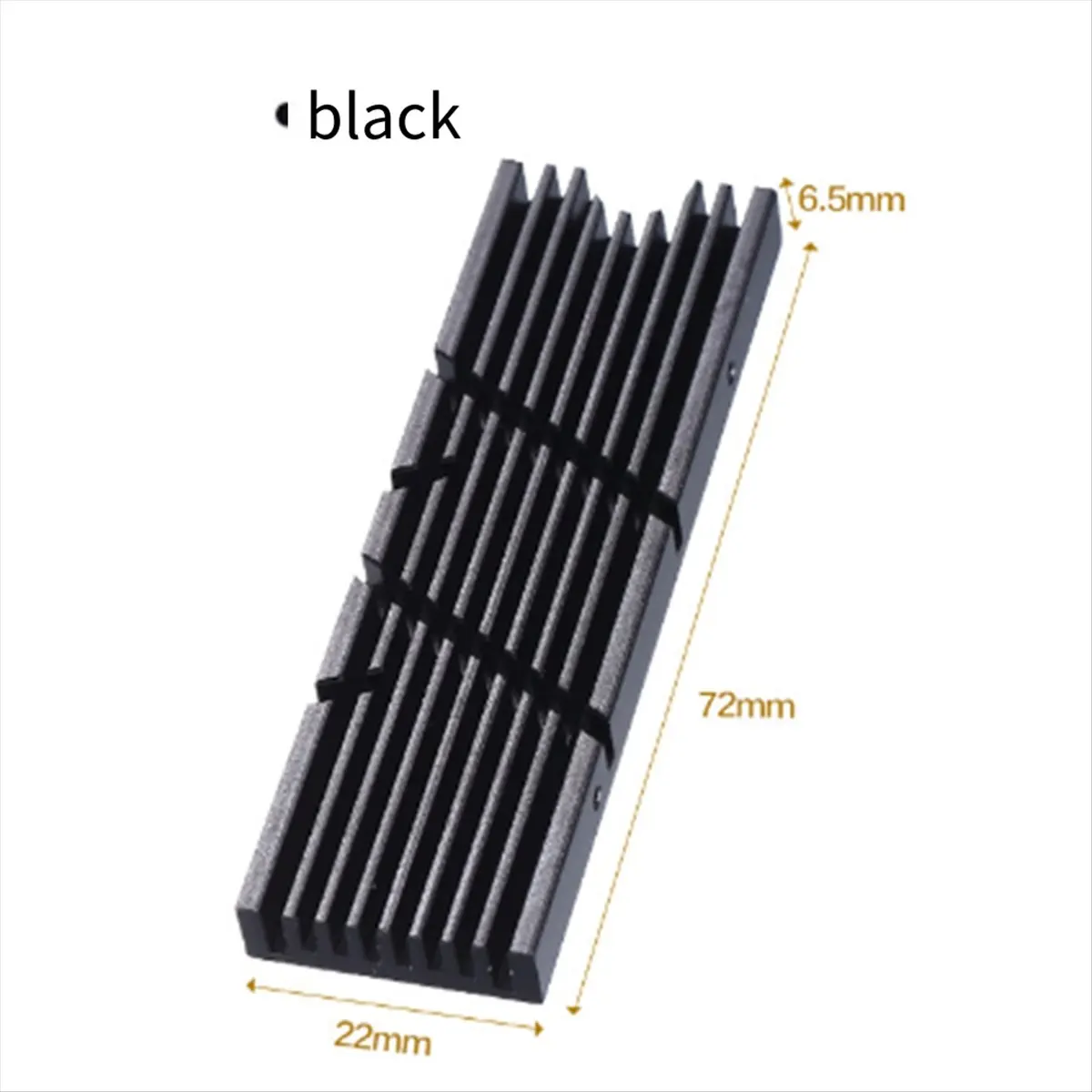 Top Sale M.2 SSD HeatSink Heat Sink NVME 2280 SSD Hard Disk Aluminum Heat Sink Radiator Thermal Cooling Pad Desktop PC