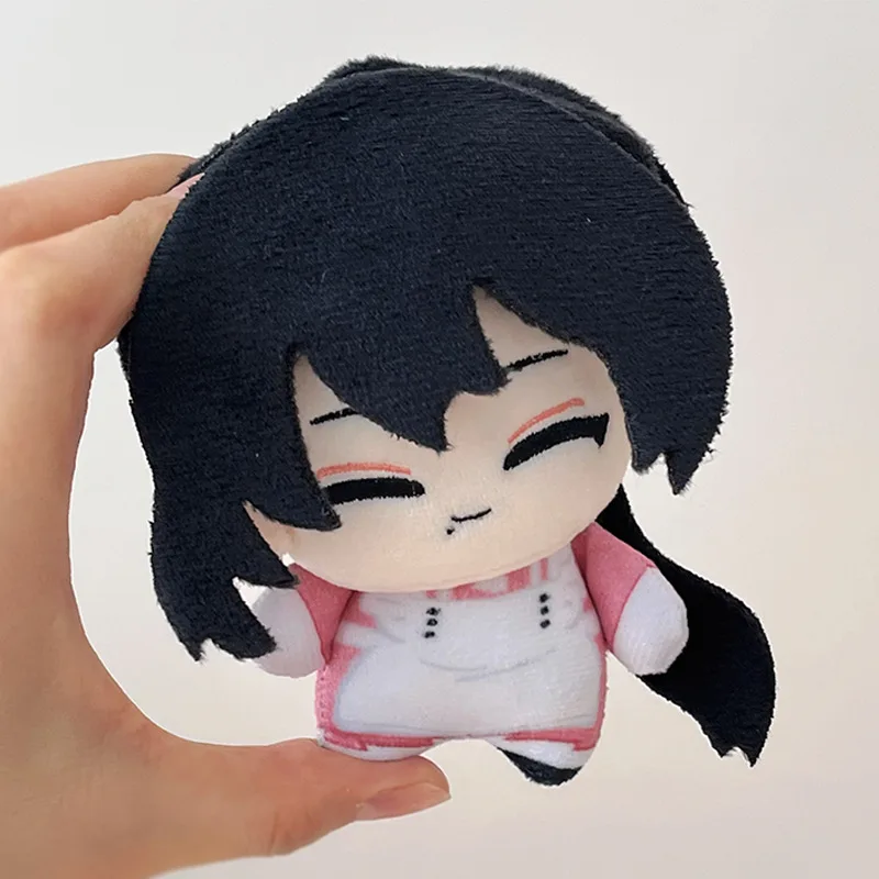 Anime monstro estrela do mar chaveiro 10cm bonito dos desenhos animados criatura estatueta colecionável saco de pelúcia charme presente para fãs