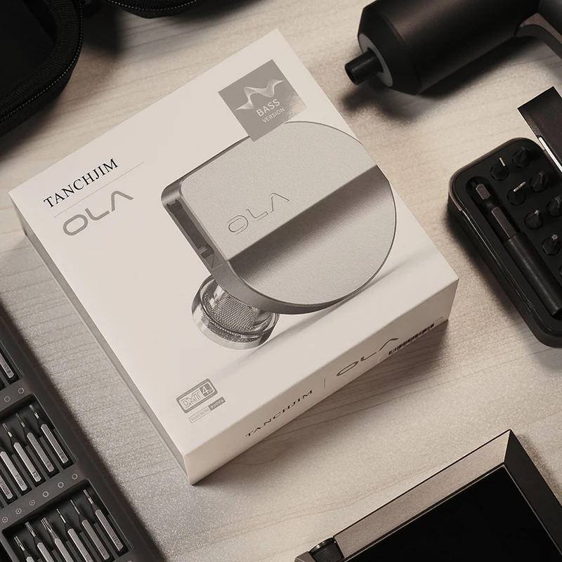 TANCHJIM OLA ديناميكية سائق سماعة HiFi سماعات موسيقى سماعة مع 2Pin 0.78 مللي متر كابل قابل للفصل ميكروفون