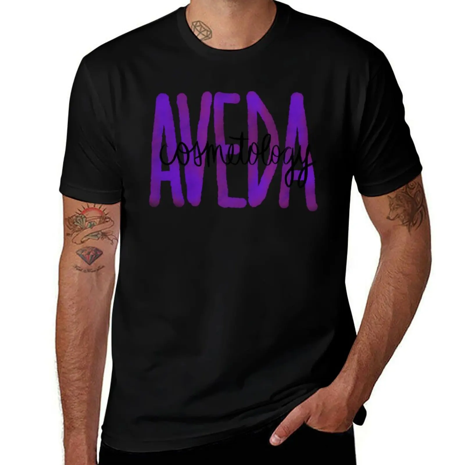 Aveda Cosmetology T-Shirt plus size clothes summer tops mens t shirts pack