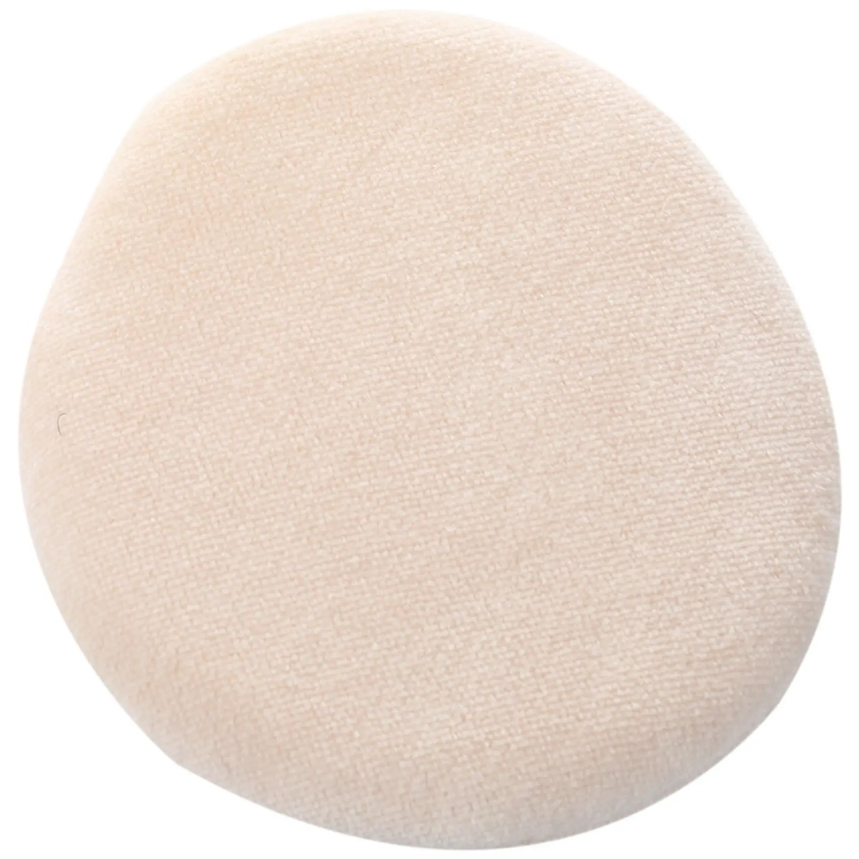 AB33-2X Women Cosmetic Beige White Round Face Makeup Facial Powder Puff