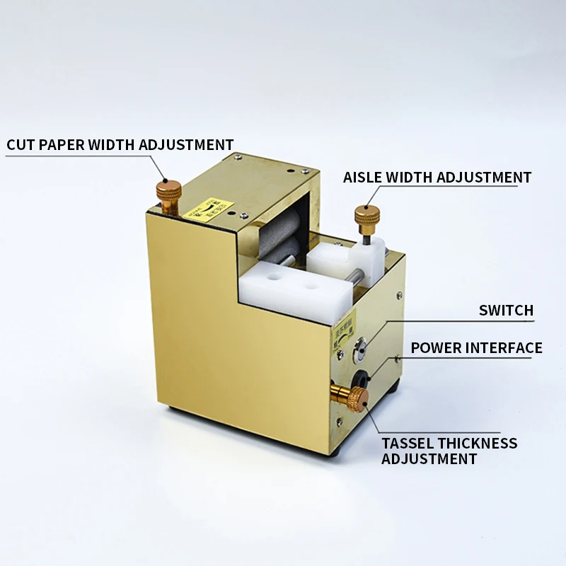 DIY Electric Paper Quilling machine Paper Cutter Paper Quilling tool Three-dimensional Color Handmade Paper Tassel Flower Roll