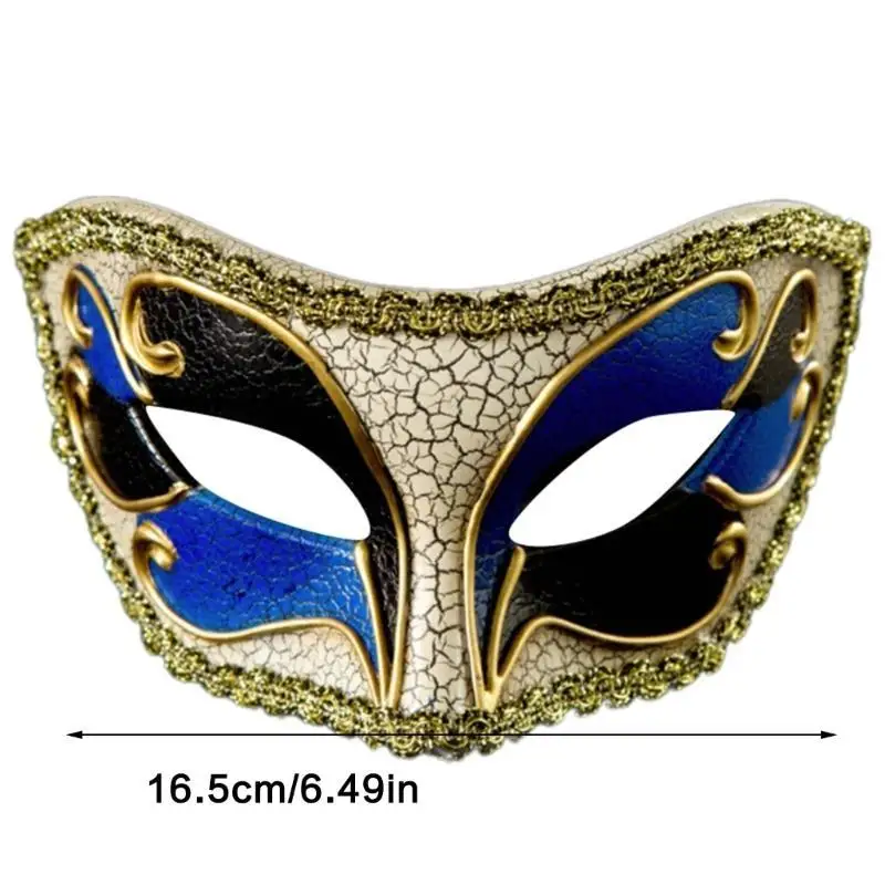R1WE Maskerade Halfgelaatsmasker, Maskerade Decoraties Oogmasker voor Dames Halloween Maskerade Cosplay Feesten