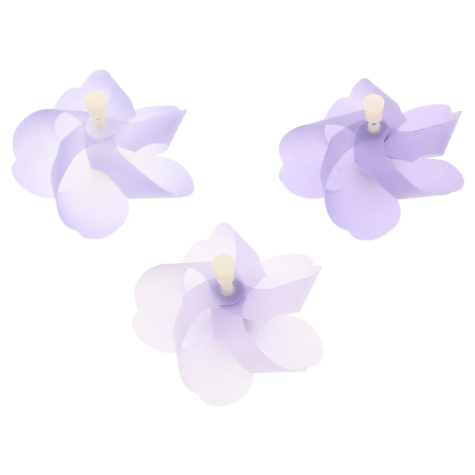 

3Pcs Bicycle Windmill Decoration Magnetic Cherry Blossom Rotating Pinwheel for Bike Handlebar Road Mountain Accessories Stylish