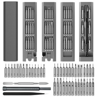 Precision 45-in-1 Mini Screwdriver Set With Magnetic Chuck & Pop-Up Case For Precision Work, For Repairing Electronics, Watches,