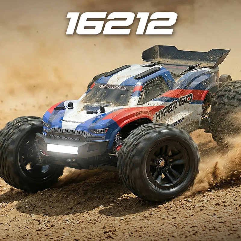 New MJX Hypergo 1/16 16212 16213 16218 Brushless Rc Car Model Toys 4wd High Speed Off Road Little Monster Remote Control Truck