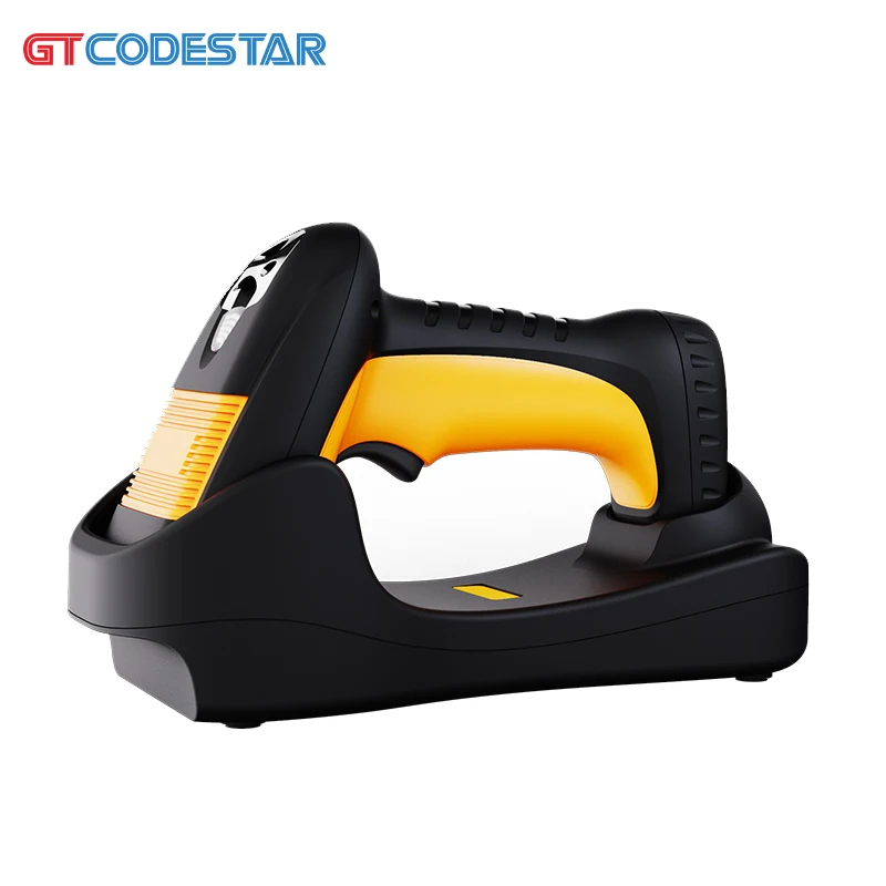 Long Distance Wireless Transmission QR PDF417 Data Bluetooth Warehouse Inventory Management System Industrial Barcode Scanner