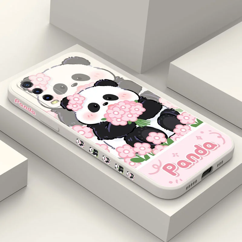 

Panda Baby Case For VIVO Y20 Y12 Y22 Y02 Y76 Y30 Y50 Y33 Y35 Y76 Y95 S V27 V27E V25 V25E V23 V23E V21 V20 S1 Pro 4G 5G