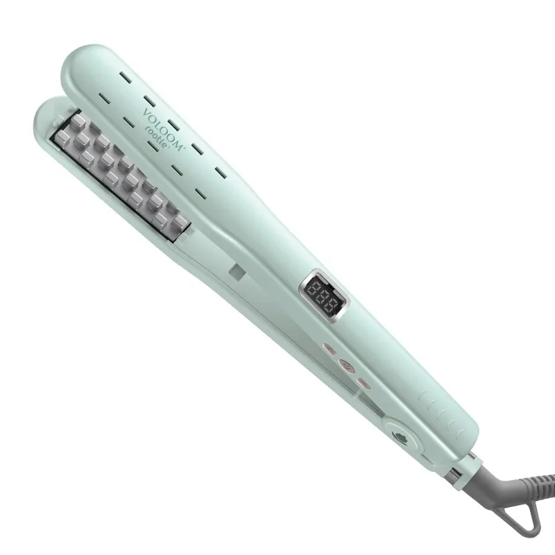 Voloom Rootie 3/4” Inch Professional Volumizing Ceramic Hair Iron | Lasting Hair Volume | for Short Or Thin Hair,Adjustable Temp