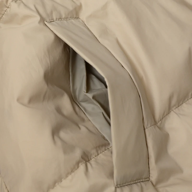 Veste en duvet de canard blanc pour femme, manteau de style coréen, vêtements d'extérieur chauds, vestes à capuche, surdimensionné, décontracté, automne, hiver, 90%