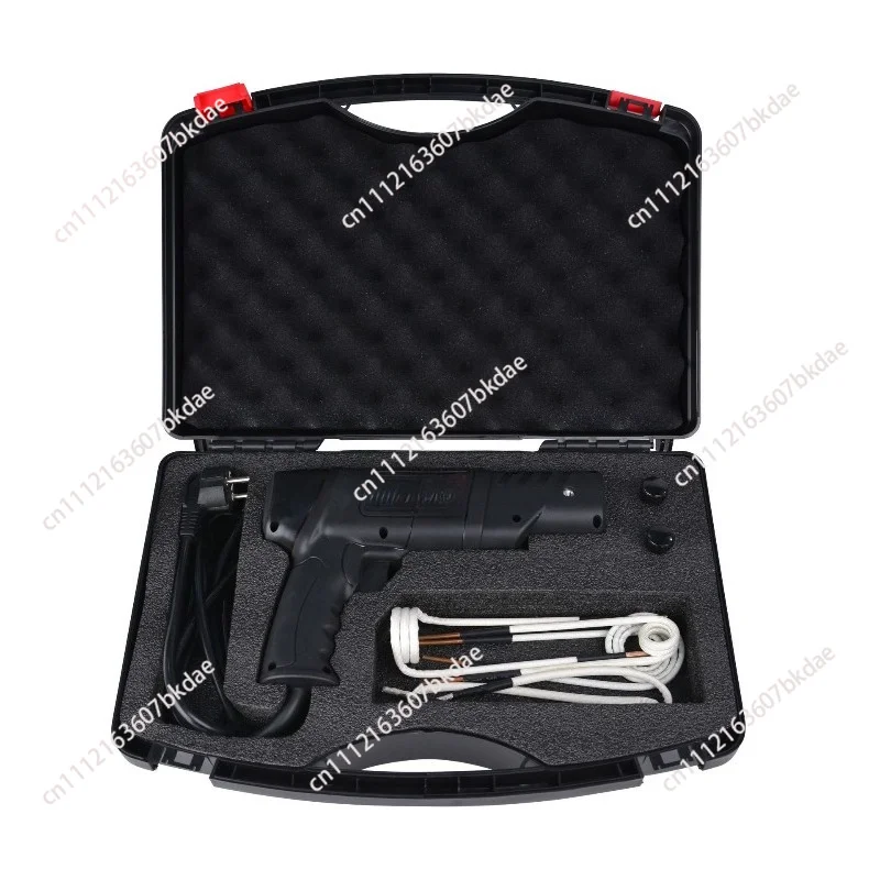 2500W Magnetic Induction Heater Portable Flameless Induction Heater Car Bolt Remover Repair Tools with 4 Coils