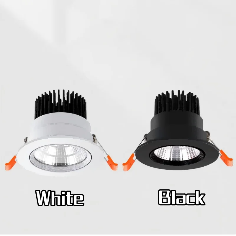 Fotografia 5: Refletor cob embutido dali 0-10v led downlight tuya bluetooth zigbee ra95 inteligente regulável alumínio ac110v 220v iluminação interna
