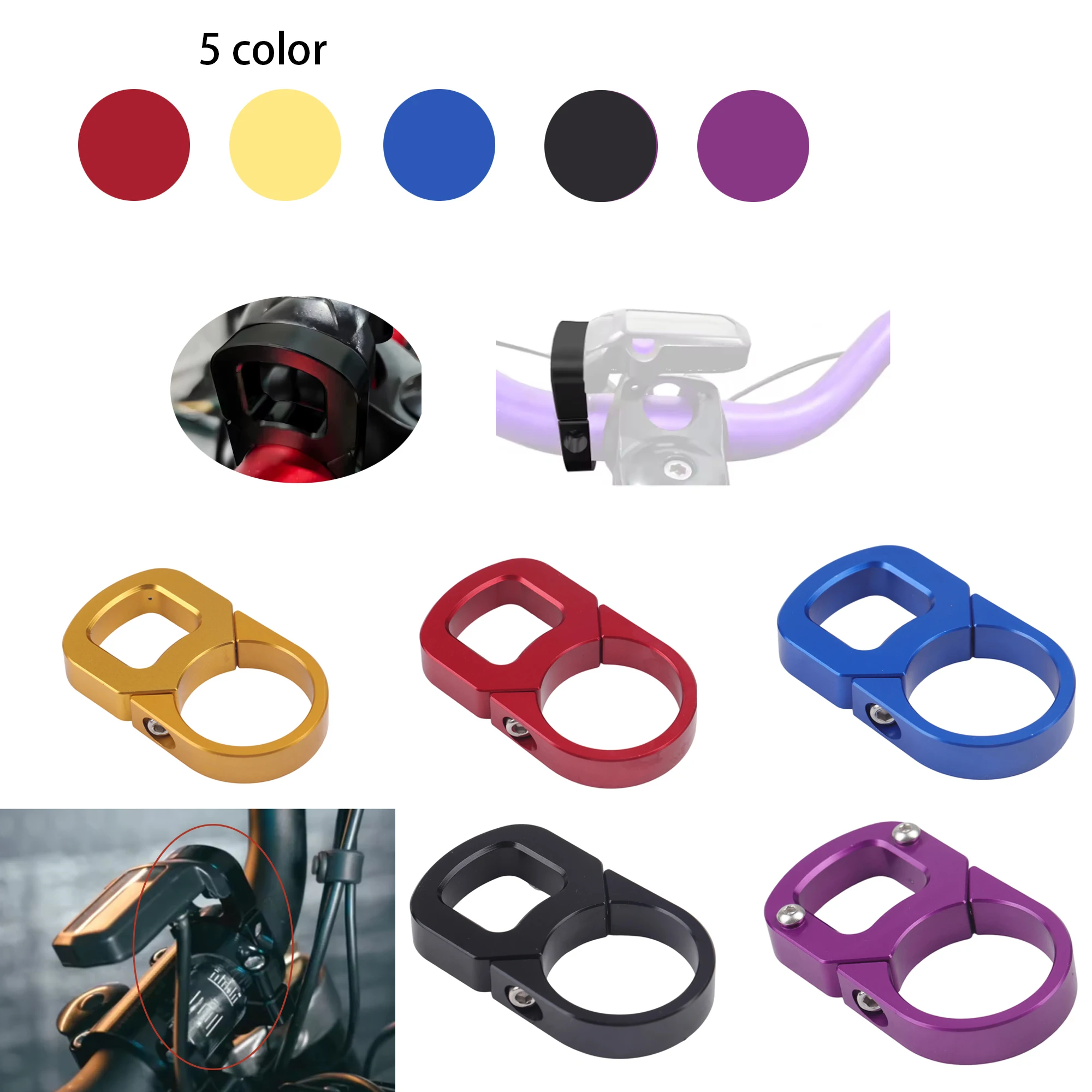 Speedometer Mount CNC Digital Display Bracket Digital Display Relocation Bracket For Sur Ron Light Bee X/S E-bike Accessories