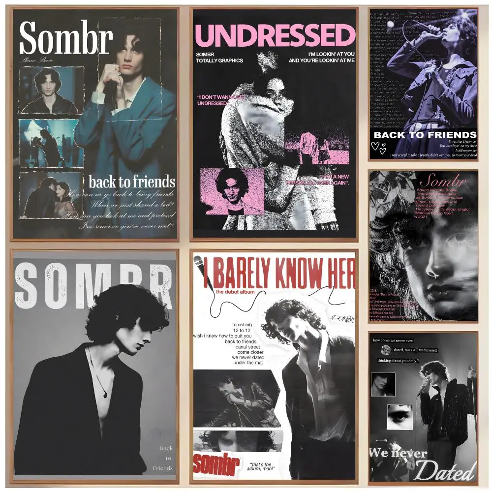 Chill Art S-Sombr Poster  Classic Home Interior Design & Modern Wall Decor Art Collection
