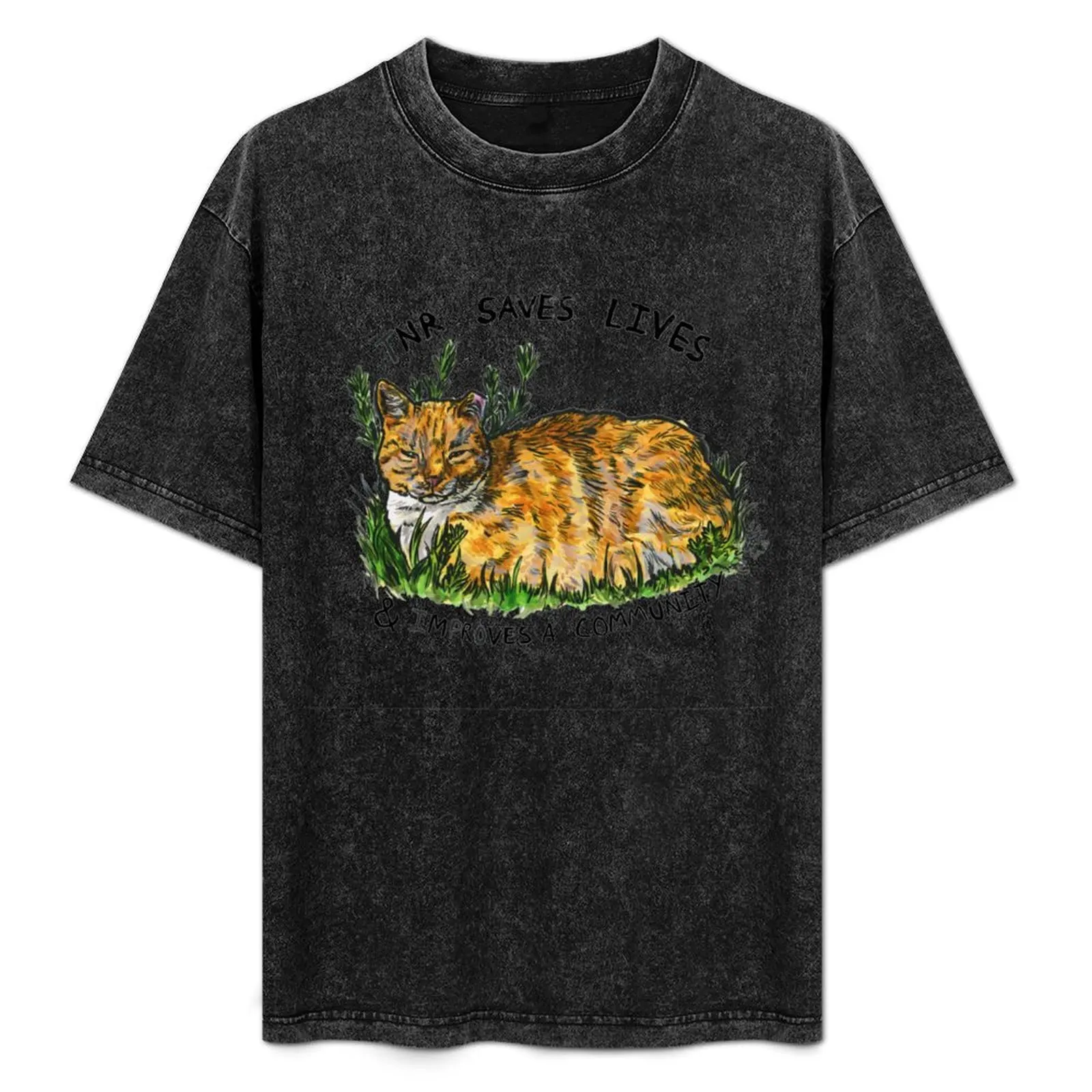 

TNR Saves Lives and Improves a Community T-Shirt sublime rapper graphic tees mens clothing
