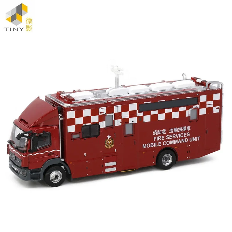 Tiny 1:64 Ben-chi Ate-g Mobile Command Unit (F7703) NO.186 Alloy Simulation Model Car