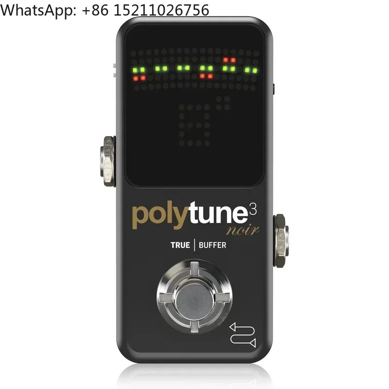 TC-Eletronic POLYTUNE 3 Tiny Polyphonic Tuner With Multiple Tuning Modes And Built-In BONAFIDE BUFFER