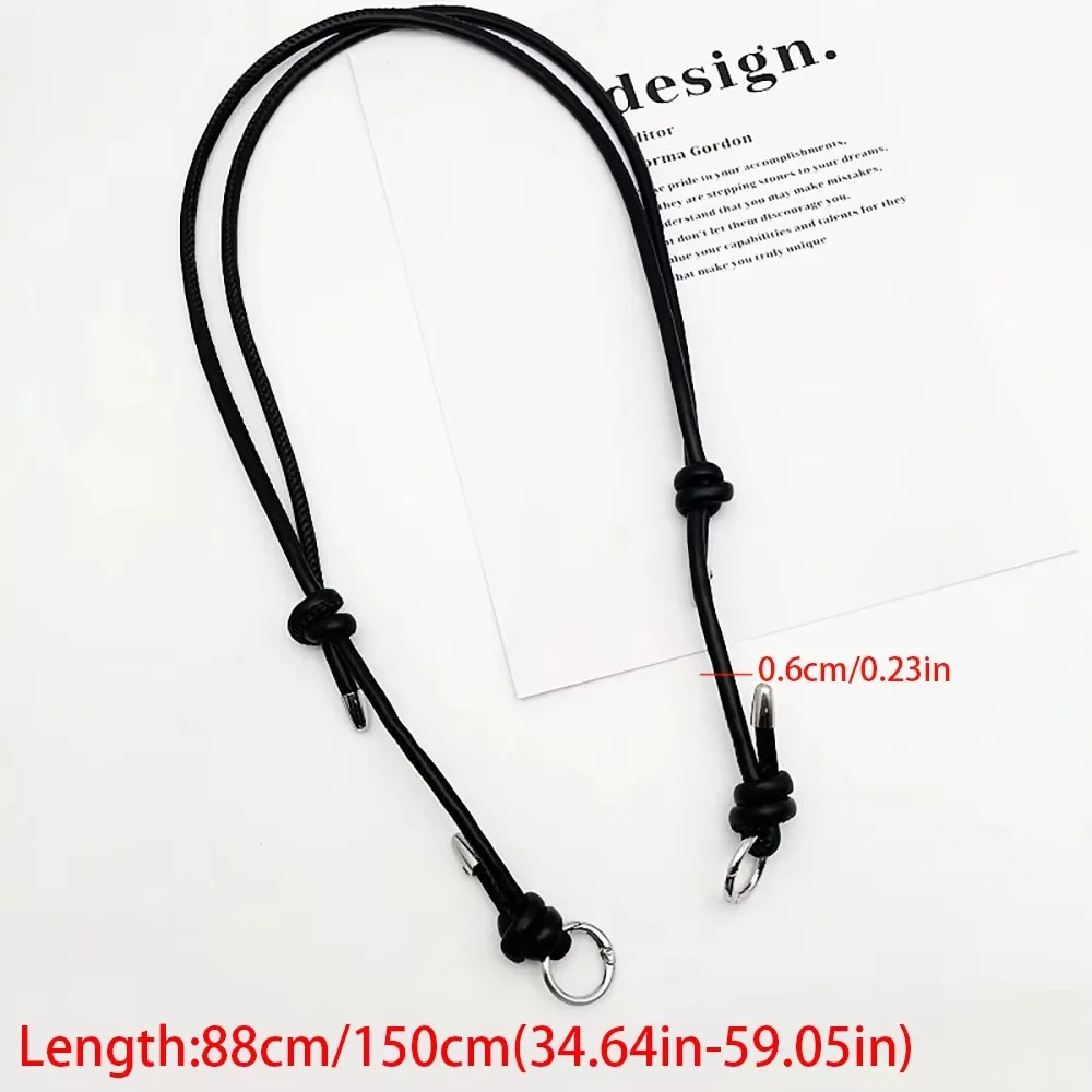 Langer Leder-Schultergurt, Verstellbarer Ersatzgurt für Handtaschen, DIY-Taschengurt für Handtaschen – Detail 4
