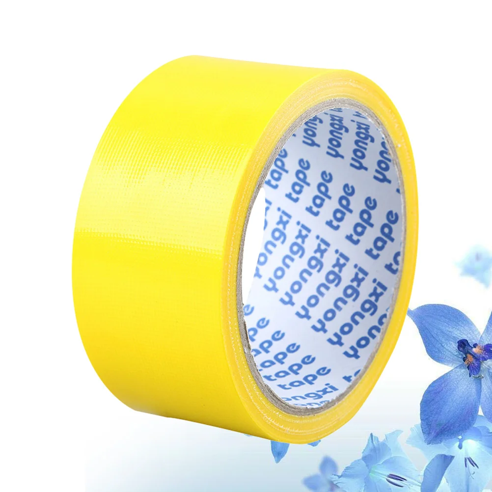 Electrical Tape Adhesive Materials Wood Glue Waterproof Glitter Duct Single Sided Carpet Seam Yellow Cloth The Heavy Duty