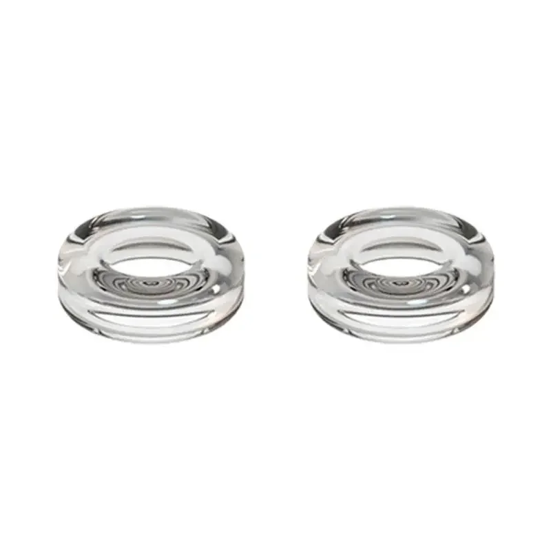 1pair Rocker Cap For PlayStation Portal Liquid Silicone Transparent Game Controller Cover Stick Thumb Grip Rocker Caps For PS5
