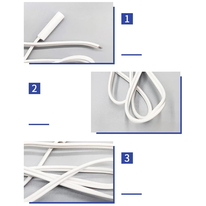 5 Pieces Suitable For WR55X10025 Refrigerator Temperature Sensor For 914093 AP3185407 PS304103 WR50X10027