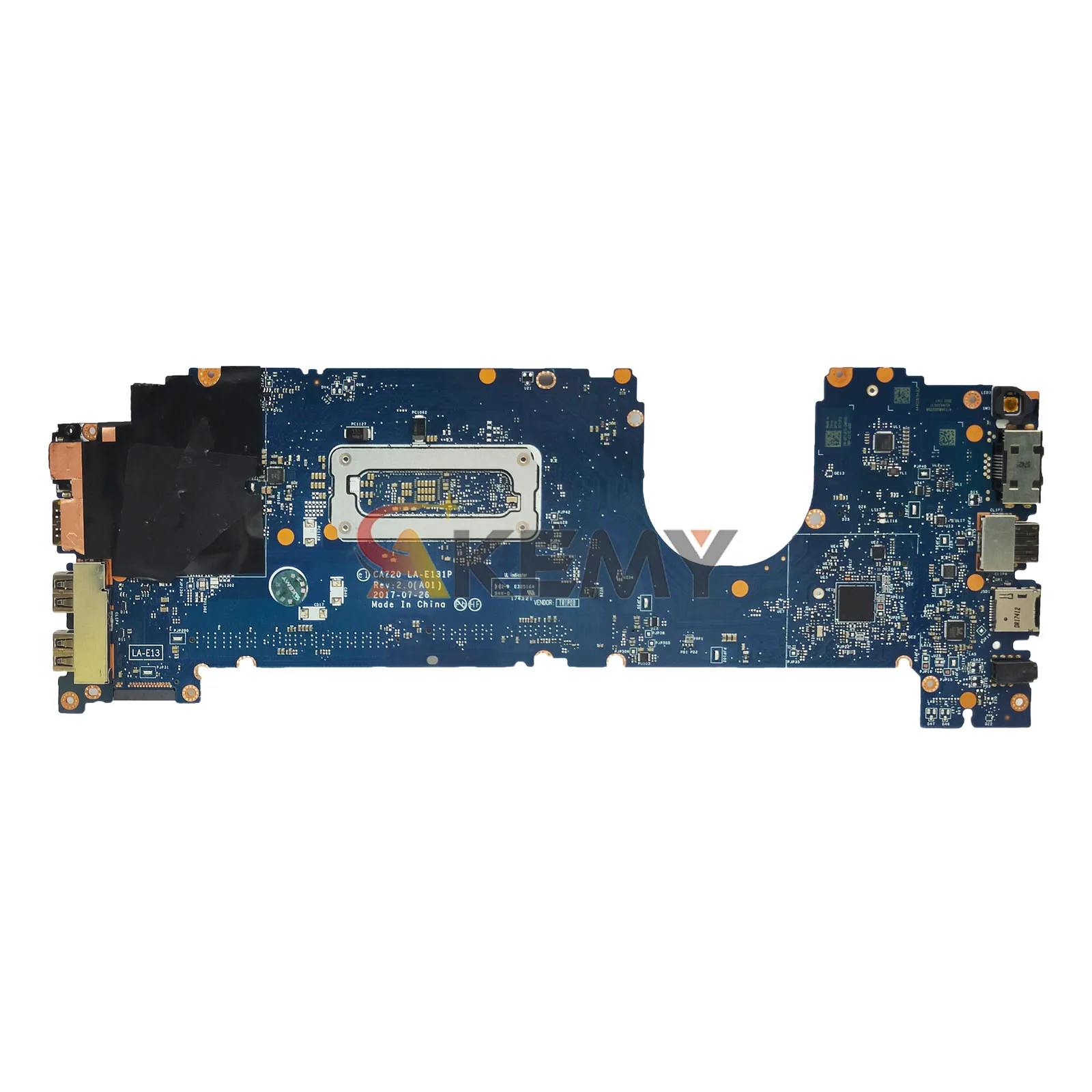 للوحة الرئيسية للكمبيوتر المحمول Dell Latitude 7480 LA-E131P، متوافقة مع وحدة المعالجة المركزية i5 i7 6/7th Gen 08FCRX 0F48ND 0CXWHP 100% تم اختبارها بالكامل