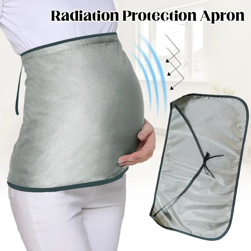 Maternity Anti-radiation Belly Apron EMF Shielding Protector Electromagnetic Radiation Abdominal Apron