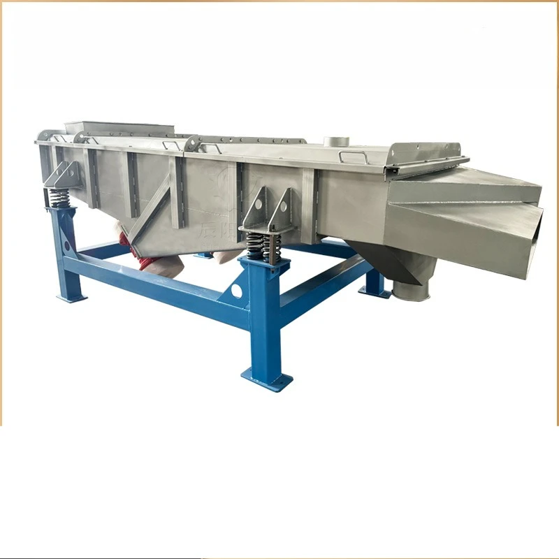 Linear vibrating screen, sand and gravel separation vibration screening machine, multi-layer screening machine