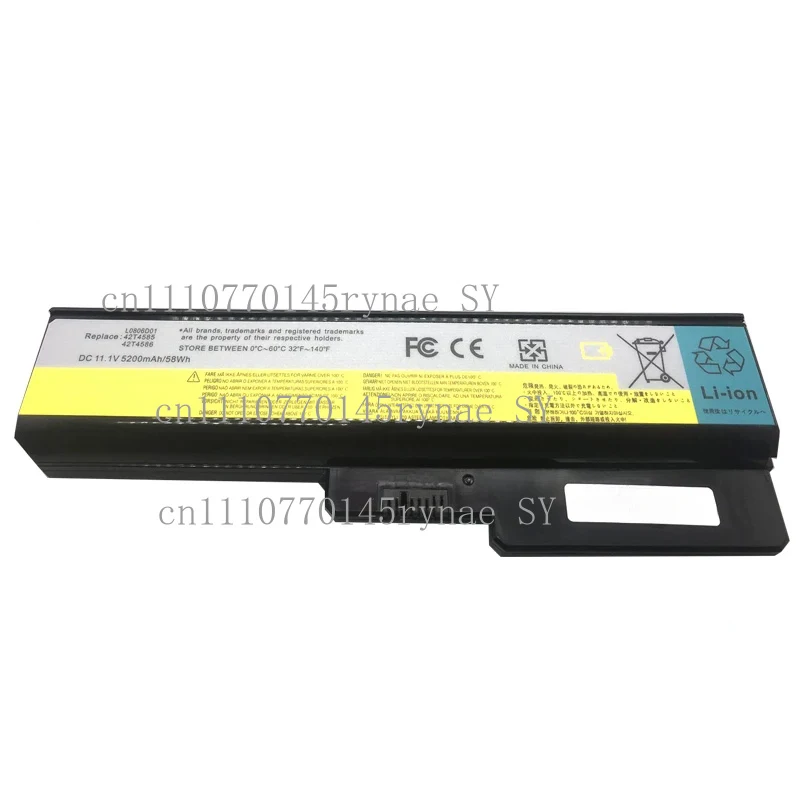

6Cells Replacement Laptop Battery For Lenovo 3000 G430 G530 G450 G550 N500 L08S6C02 42T4725 42T4726 51J0226 57Y6266