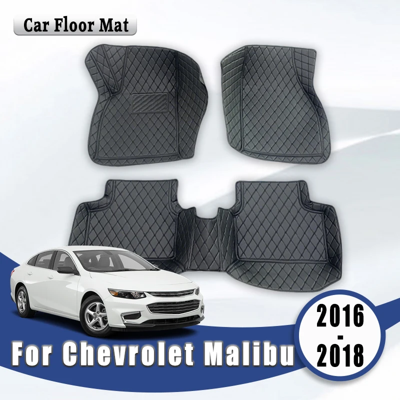 

Автомобильные коврики для Chevrolet Malibu 2022 2021 2020 2019 2018 2017 2016, ковры, автозапчасти для интерьера, аксессуары, чехол