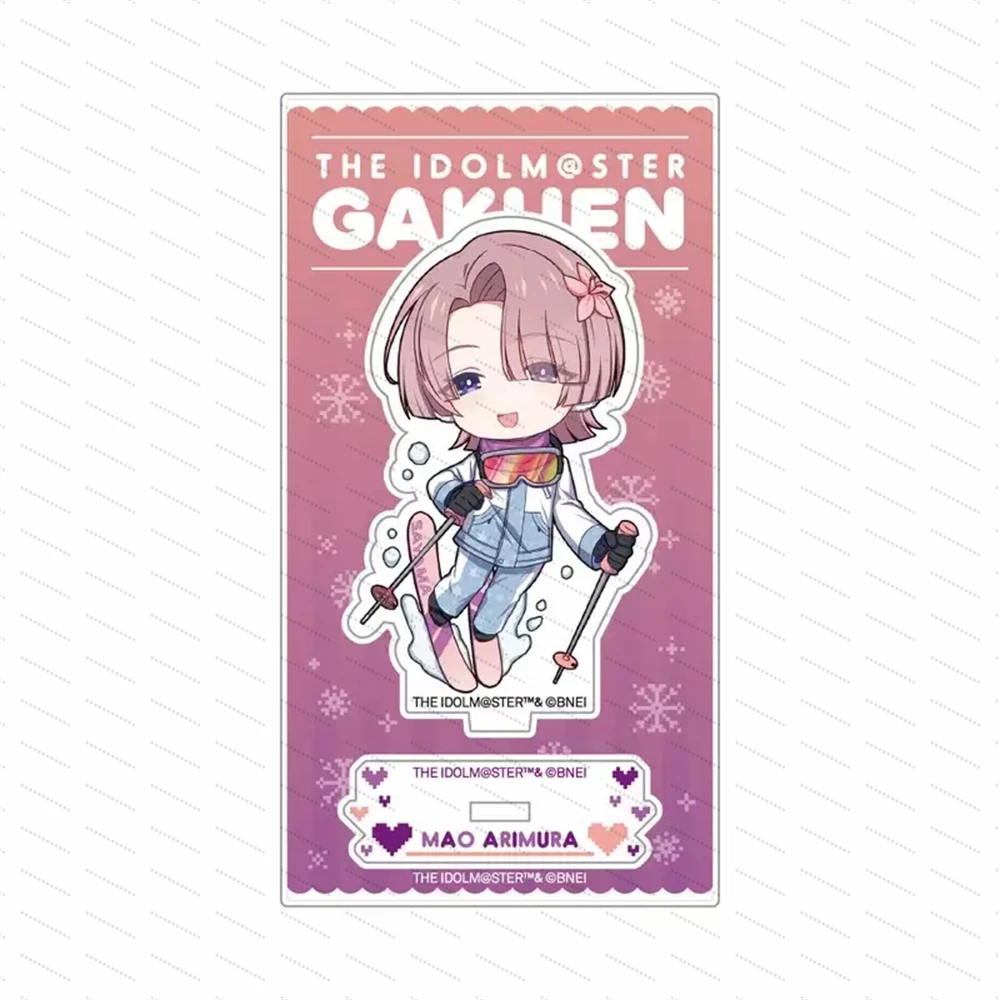 Gakuen Idolmaster Acrylic standing signs as gifts for friends, desktop ornaments and small presents good 10cm