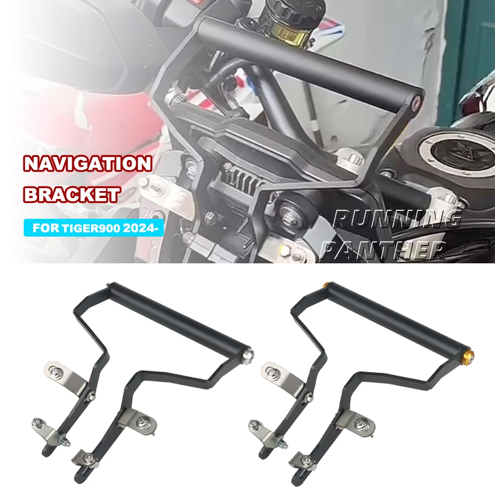 

New For Tiger 900 GT Pro/Rally Pro 2024 Tiger 900 GT 2024 2025 Motorcycle Navigation Bracket Phone Holder GPS Plate Support