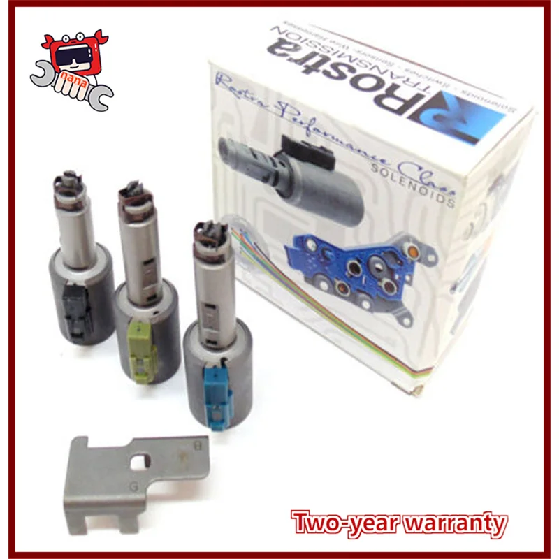 

New Linear Solenoid Valve Set AW55-50SN AW55-51SN AF33-5 AW235 RE5F22A for Volvo Saab Alfa Chevy Gearbox Auto Parts Transmissio