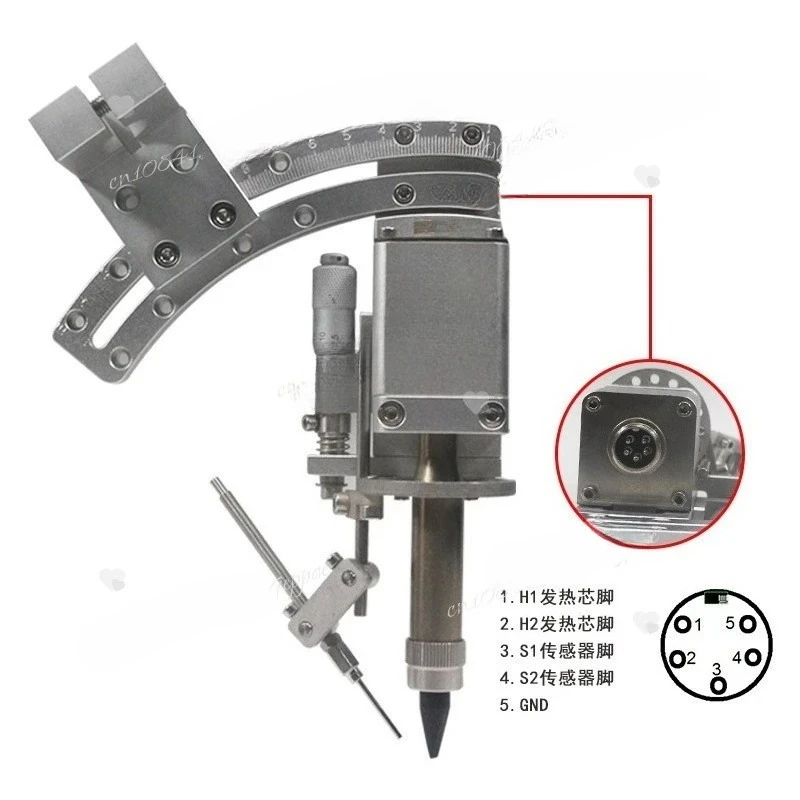 NewSoldering machine fixture high precision double head single head adjustable automatic solder fixture high frequency automatic