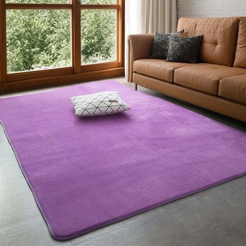 VIKAMA Coral Velvet Rug 4