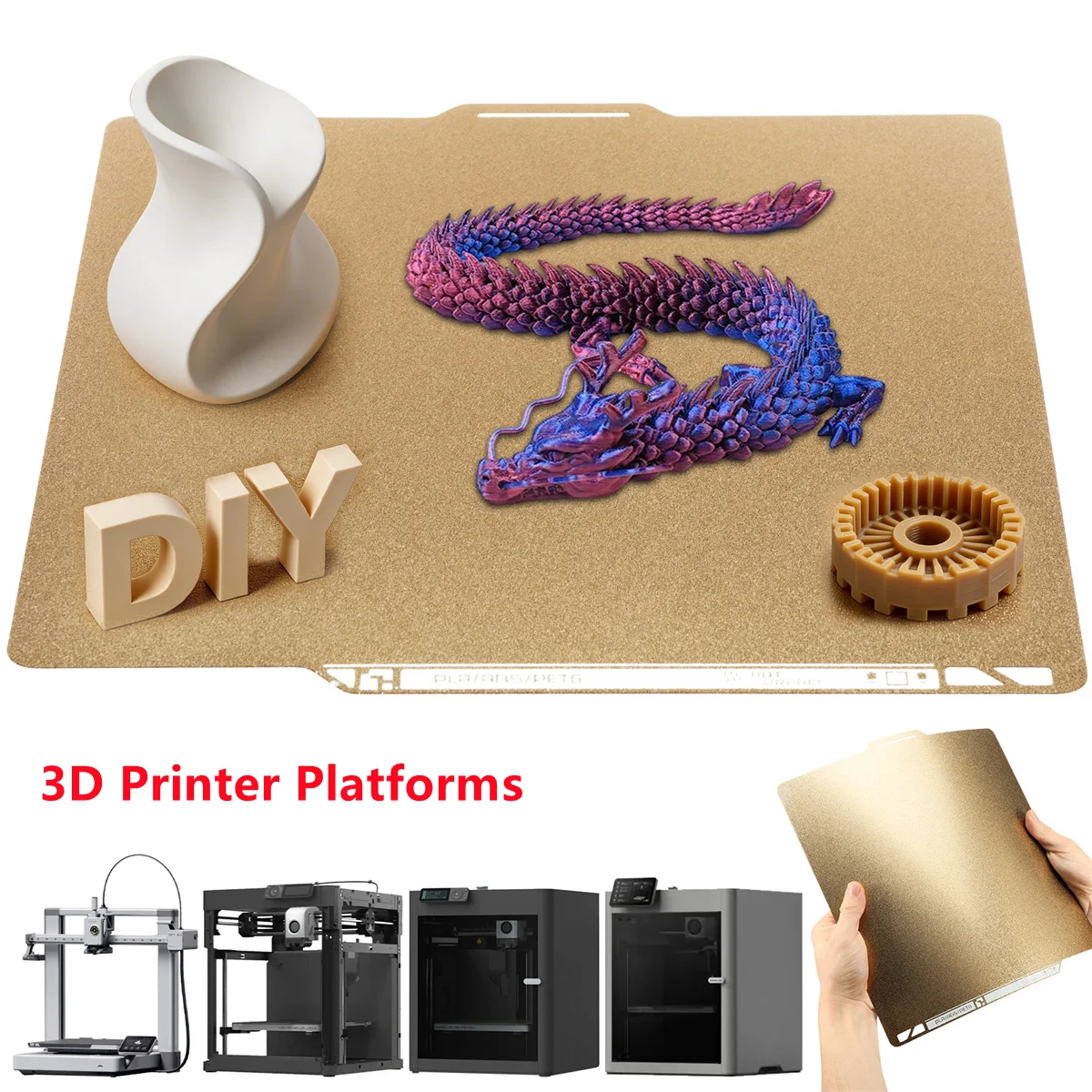 3D Printing X1 Carbon - Plat Cetak 3D untuk Bambu Lab