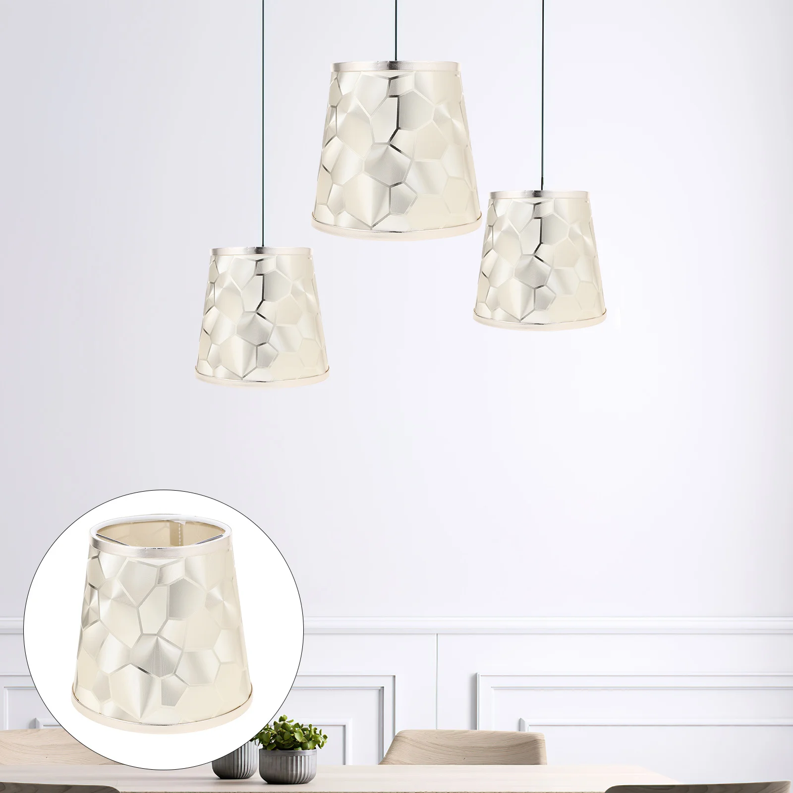 

Тканевый подвесной абажур, декоративный потолочный светильник, легкий тканевый художественный чехол для спальни, гостиной, кабинета