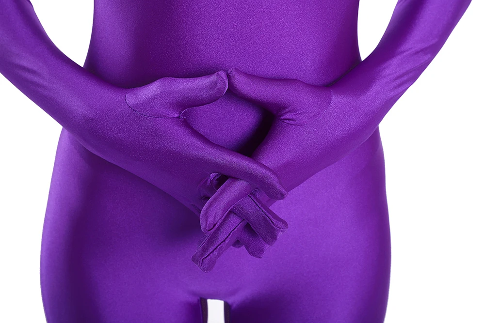 AOYLISEY-mono enterizo Zentai de LICRA para mujer, mono entallado de cuerpo completo para mujer, traje de Halloween, ajustado