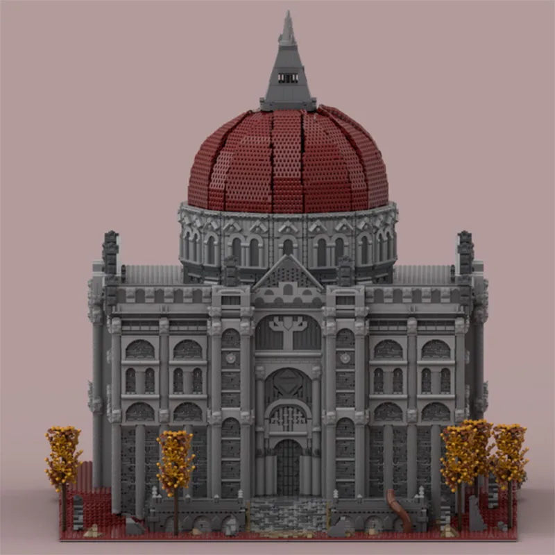 Moc Building Blocks Challenge Medieval Castle Technology Modular Building Blocks Children's Festival Gift Toy DIY Set