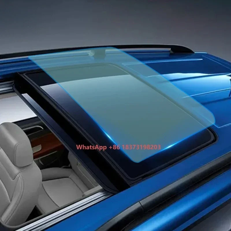 

High Quality 98% UV TPU Skylight Ice Armor Film Anti Solar UV Block Window Film Automobile Sunroof Film Glass Stickers